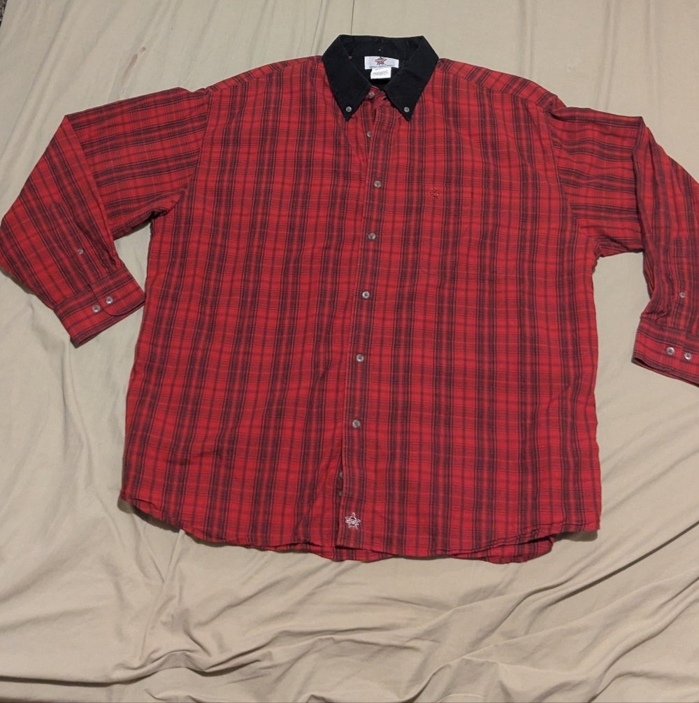 Wrangler PBR Vintage XXL Men's Button Up